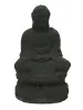 Product image 1 of the product “Seated Buddha Japan 19cm high. Black ”